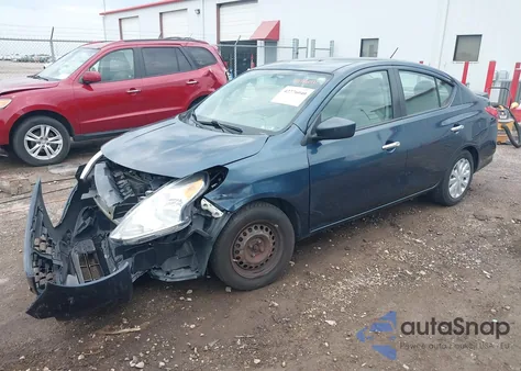 2016 Nissan Versa 1.6 S/1.6 S+/1.6 Sl/1.6 Sv z USA, uszkodzony, nr VIN 3N1CN7AP3GL802755